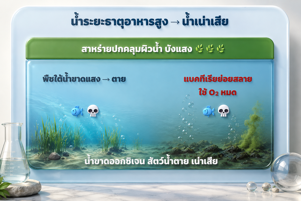 แผนภาพเฉลย: ยูโทรฟิเคชัน