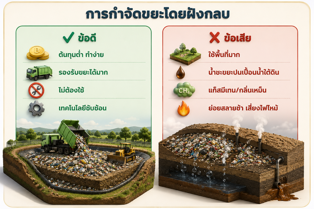 บ่อฝังกลบขยะ